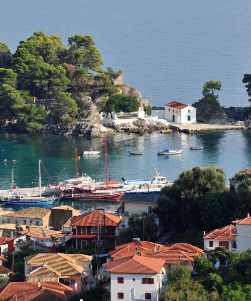 Prelep pogled na grad Parga