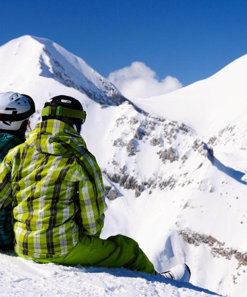 Krásny pohľad na mesto Bansko