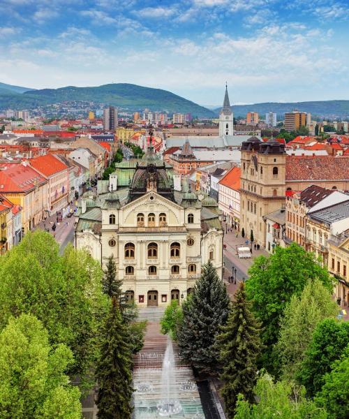 A beautiful view of Košice.