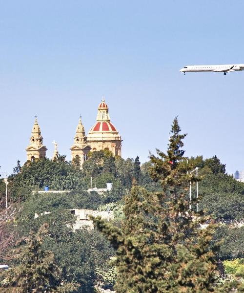 Una bonita panorámica de Luqa