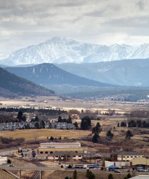 A beautiful view of Castle Rock.