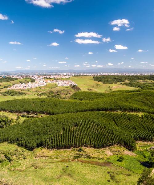 Uma bela vista de Valinhos