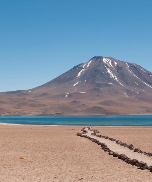 Krásný pohled na město San Pedro de Atacama