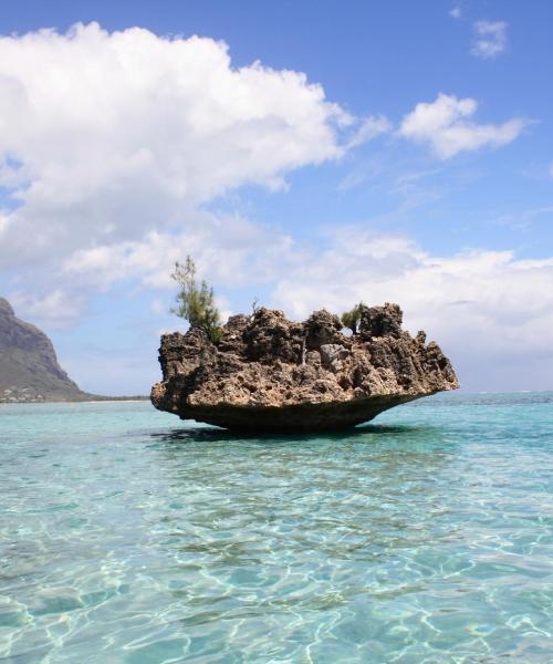 Una bonita panorámica de Pointe aux Cannoniers