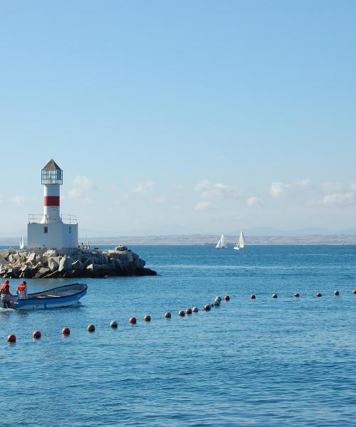 Piękny widok na miasto Viña del Mar