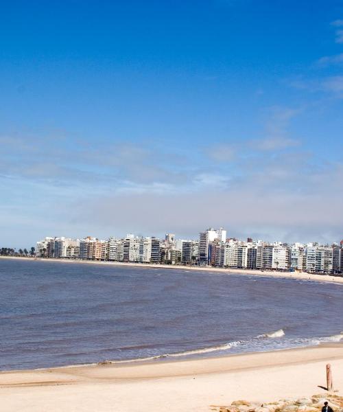 Una hermosa vista de Montevideo