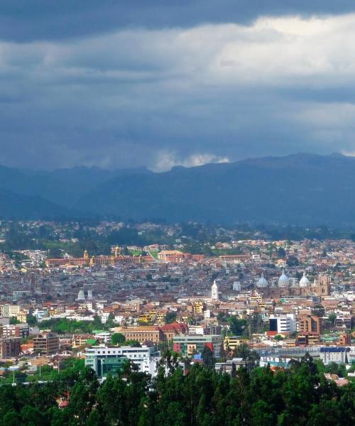 Una bellissima vista di Cuenca