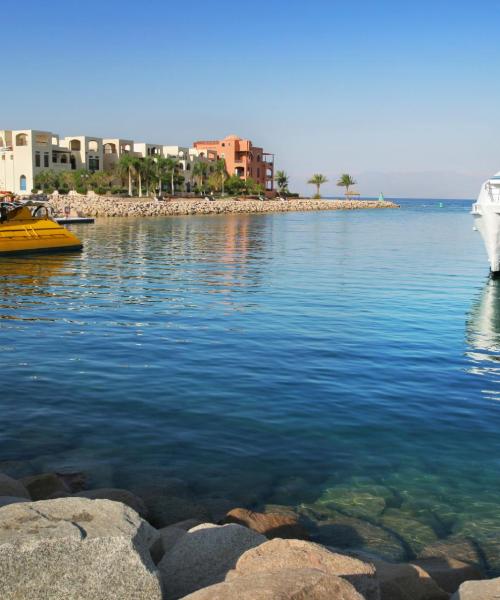 A beautiful view of Aqaba serviced by King Hussein International Airport