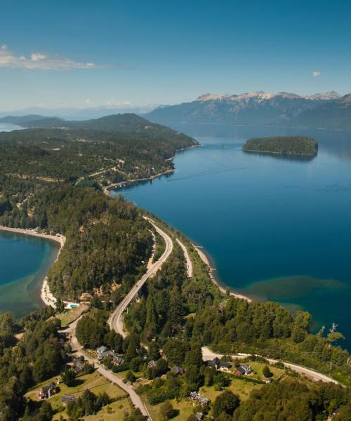 A beautiful view of Villa La Angostura – a popular city among our users