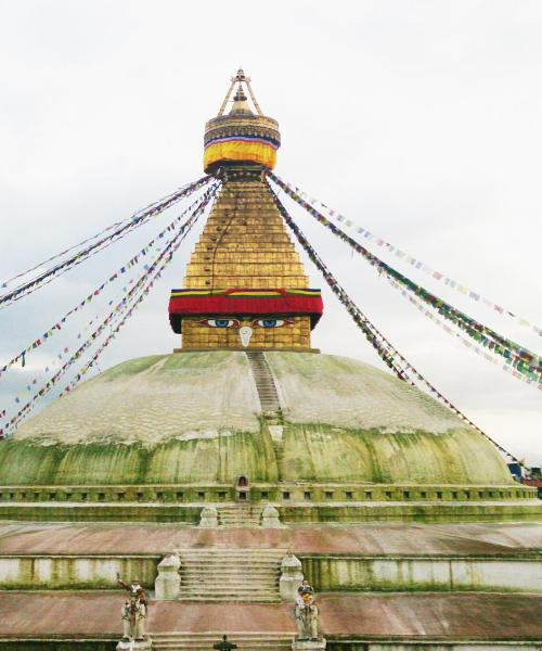 Una bellissima vista di Kathmandu