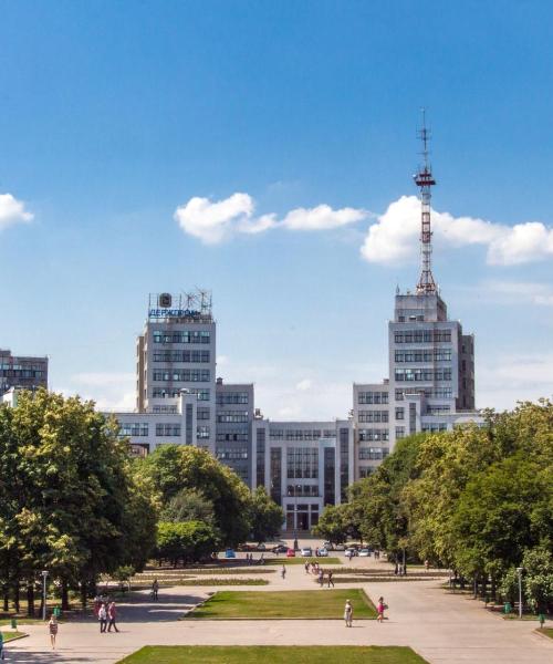 A beautiful view of Kharkiv.