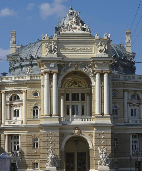 Piękny widok na miasto Odessa