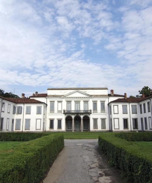 Krásný pohled na město Monza