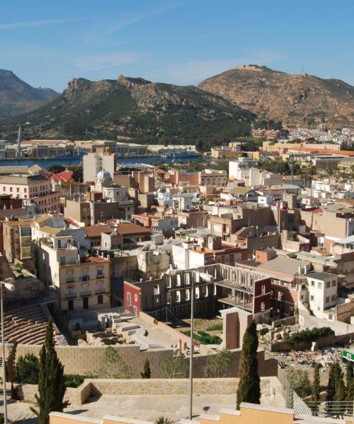 A beautiful view of Cartagena.