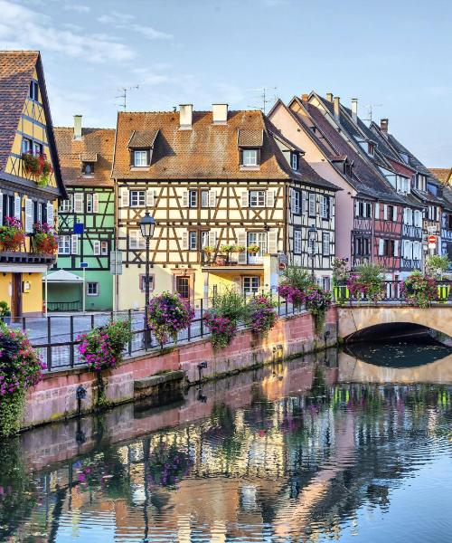 Una bellissima vista di Colmar