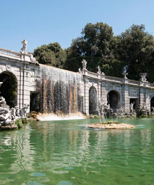 A beautiful view of Caserta