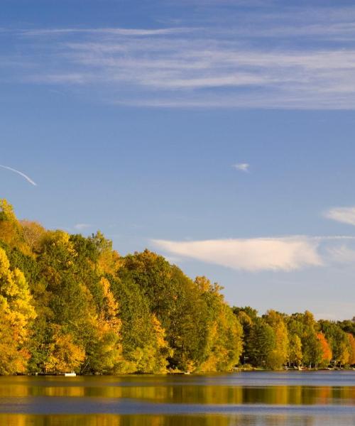 Krásny pohľad na mesto Enfield