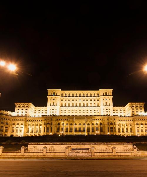 A beautiful view of Bucharest.