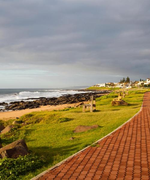 Een mooi uitzicht op Ballito