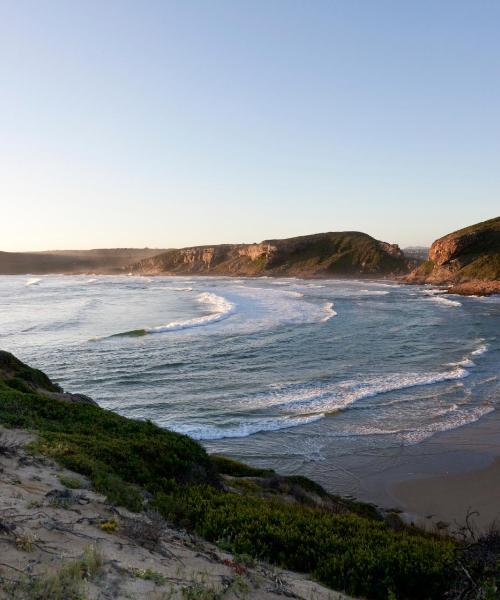 Krásny pohľad na mesto Plettenberg Bay