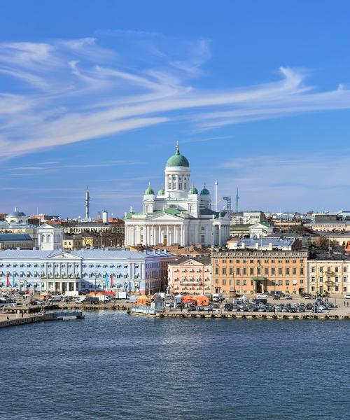 A beautiful view of Helsinki.