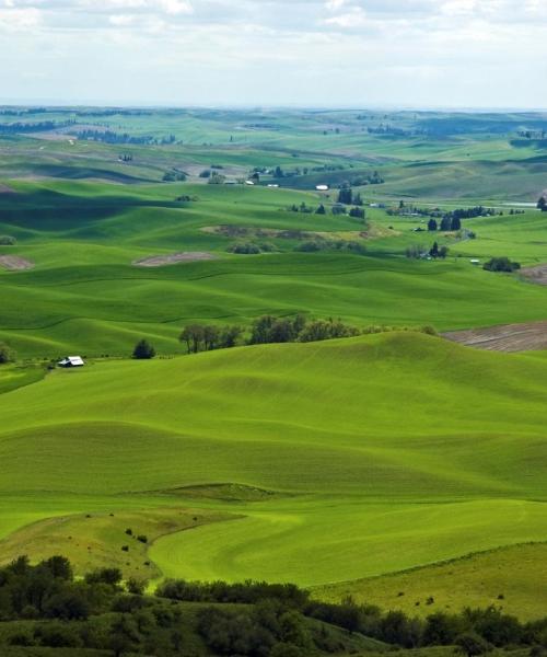 A beautiful view of Pullman.