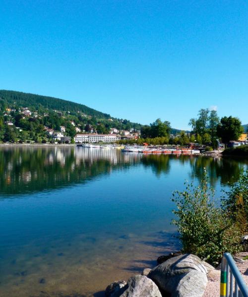 A beautiful view of Gérardmer.