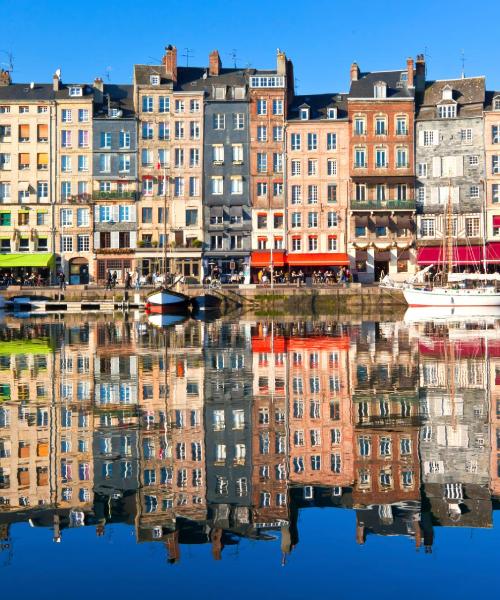 A beautiful view of Honfleur