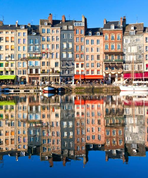 A beautiful view of Honfleur.