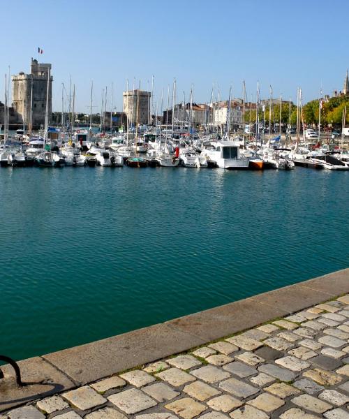 Een mooi uitzicht op La Rochelle