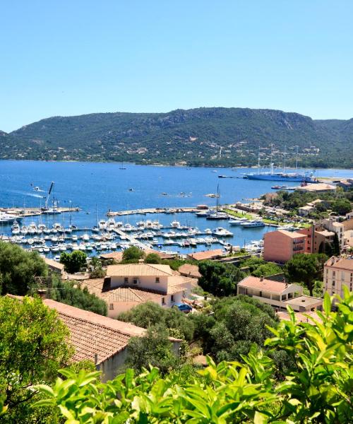 A beautiful view of Porto-Vecchio.