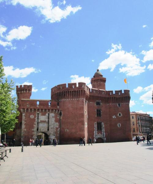 A beautiful view of Perpignan.