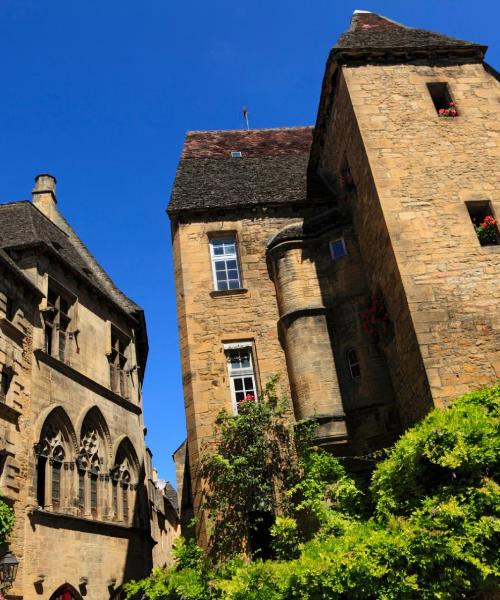 Een mooi uitzicht op Sarlat-la-Canéda