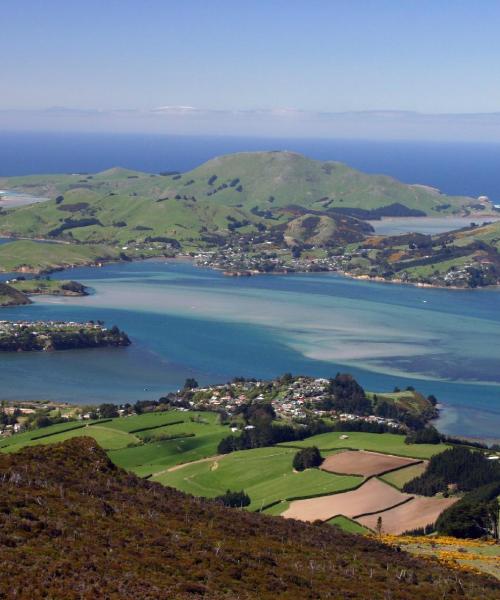 Una hermosa vista de Dunedin