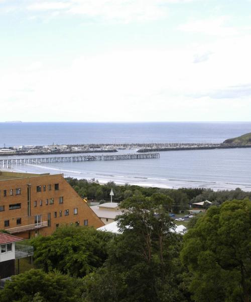 A beautiful view of Coffs Harbour serviced by Coffs Harbour Airport