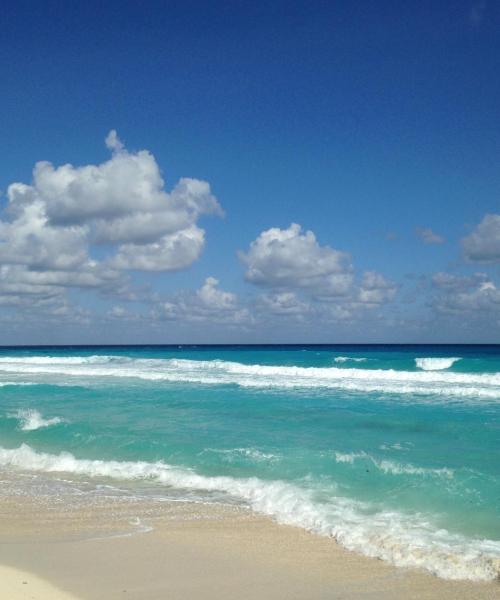 A beautiful view of Cancún