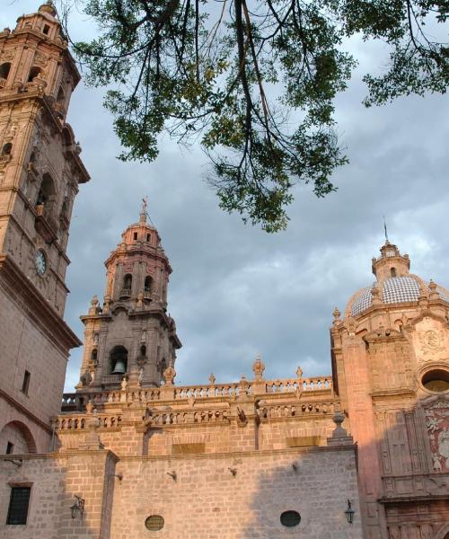 A beautiful view of Morelia