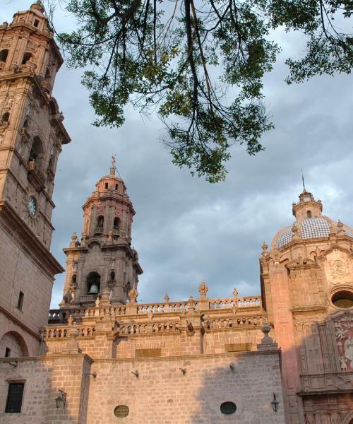 Una bonita panorámica de Morelia