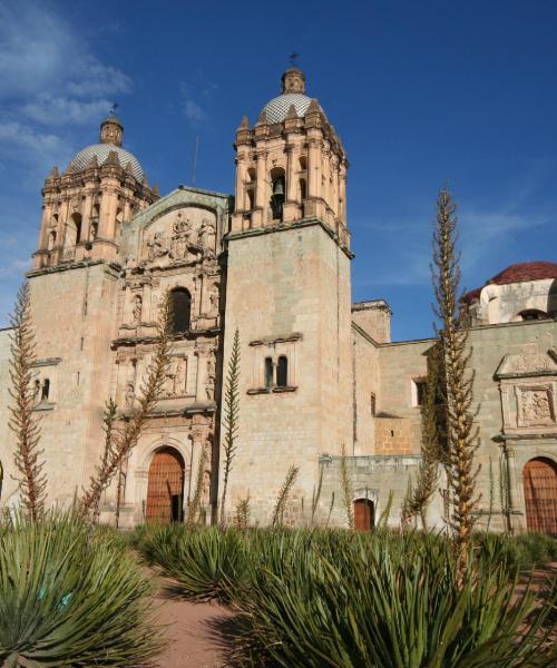 Linna Oaxaca kaunis vaade