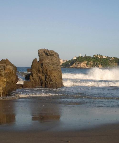 A beautiful view of Puerto Escondido – a popular city among our users