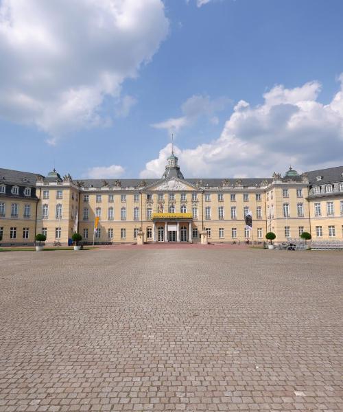 Una panoràmica bonica de Karlsruhe