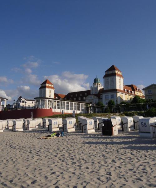 Uma bela vista de Binz