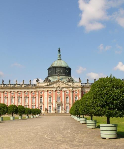 Piękny widok na miasto Poczdam