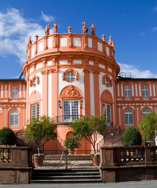 Una hermosa vista de Wiesbaden