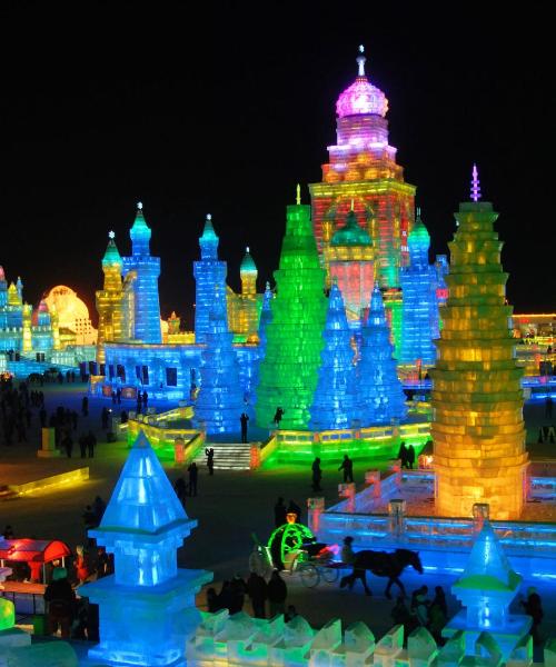 A beautiful view of Harbin – a popular city among our users