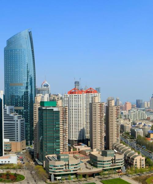 A beautiful view of Qingdao.