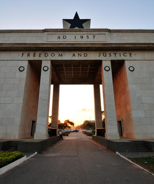 Una bellissima vista di Accra