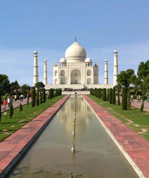 A beautiful view of Agra.