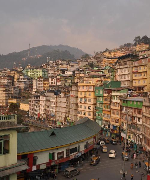A beautiful view of Gangtok
