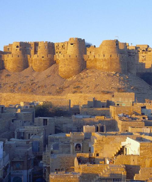 A beautiful view of Jaisalmer